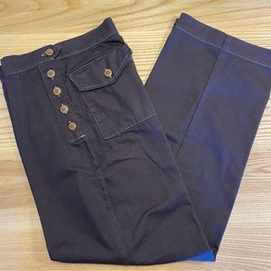EUC ILANA KOHN Lindy Pant Brown Cotton size 2US